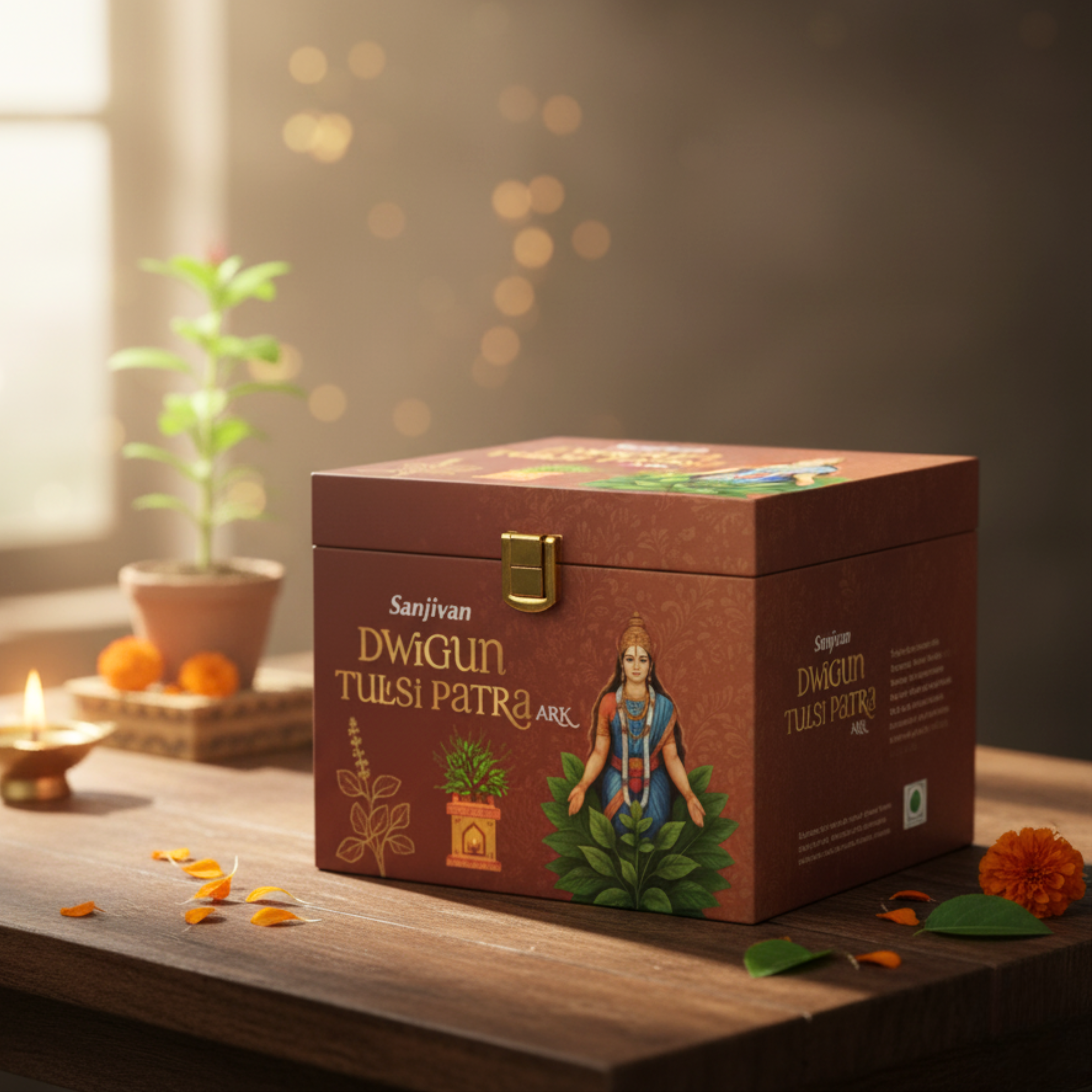 Divya Tulsi Narayan Shaligram Set – Refill Pack