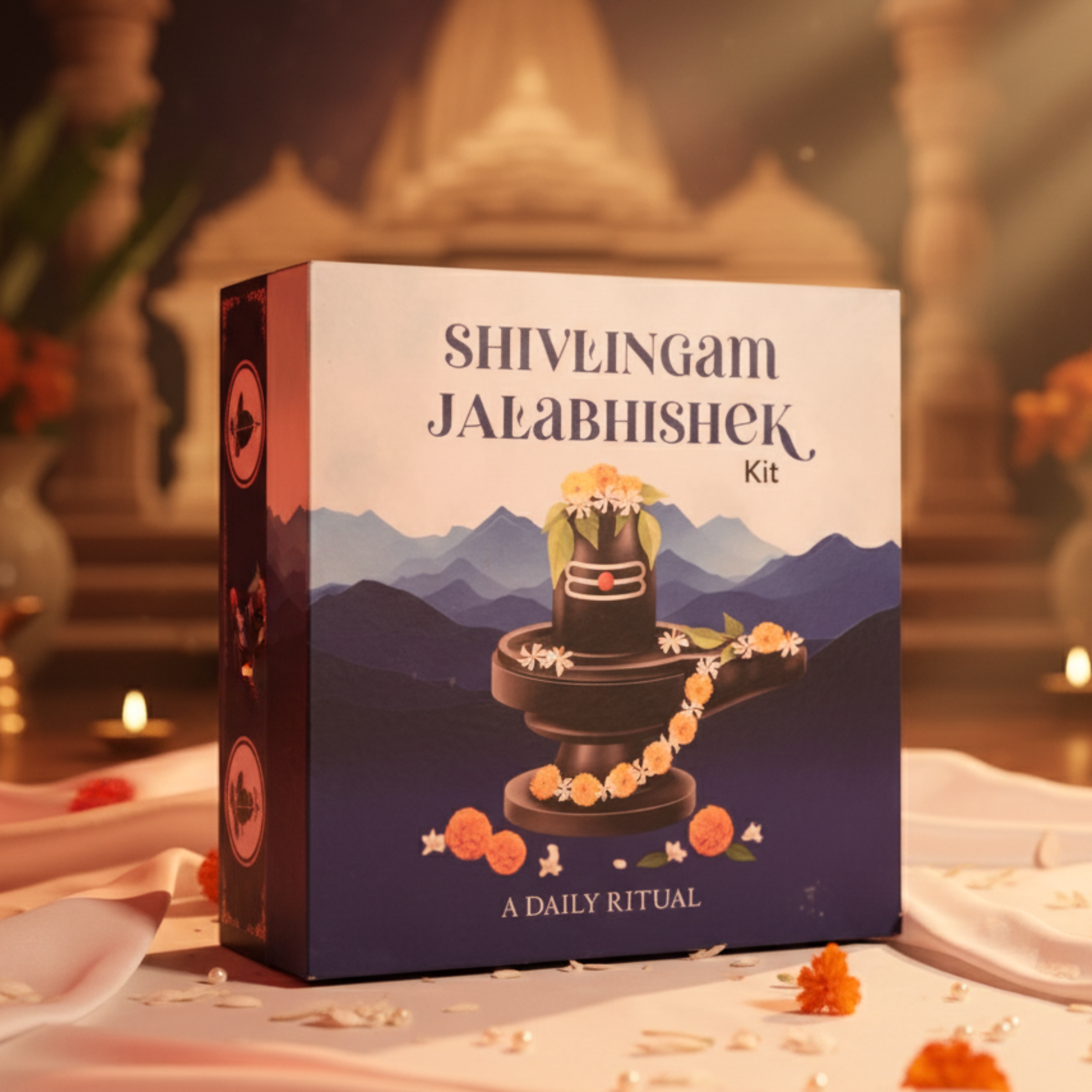 Shivling Abhishek Kit & Divya Tulsi Narayan Shaligram Set Combo