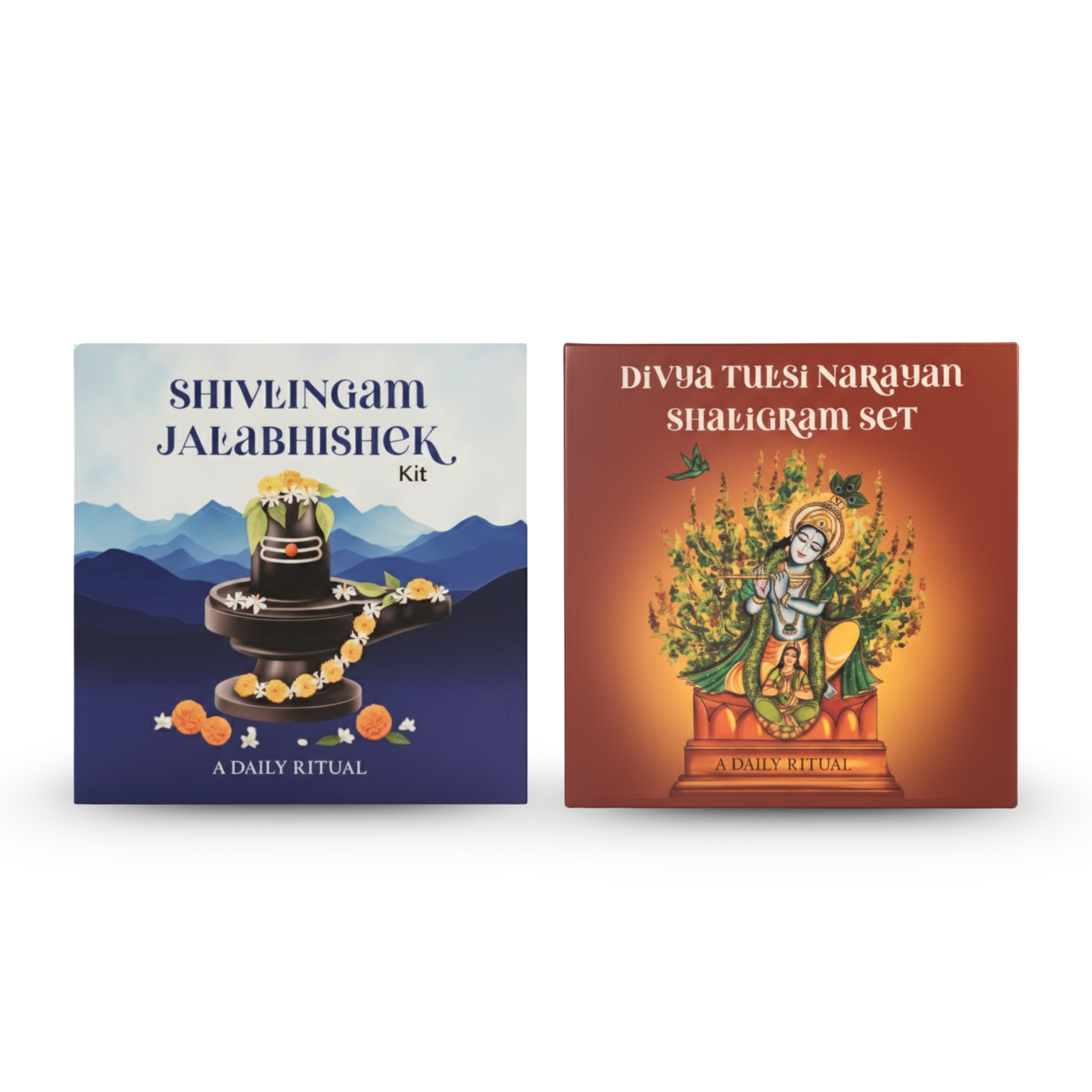 Shivling Abhishek Kit & Divya Tulsi Narayan Shaligram Set Combo