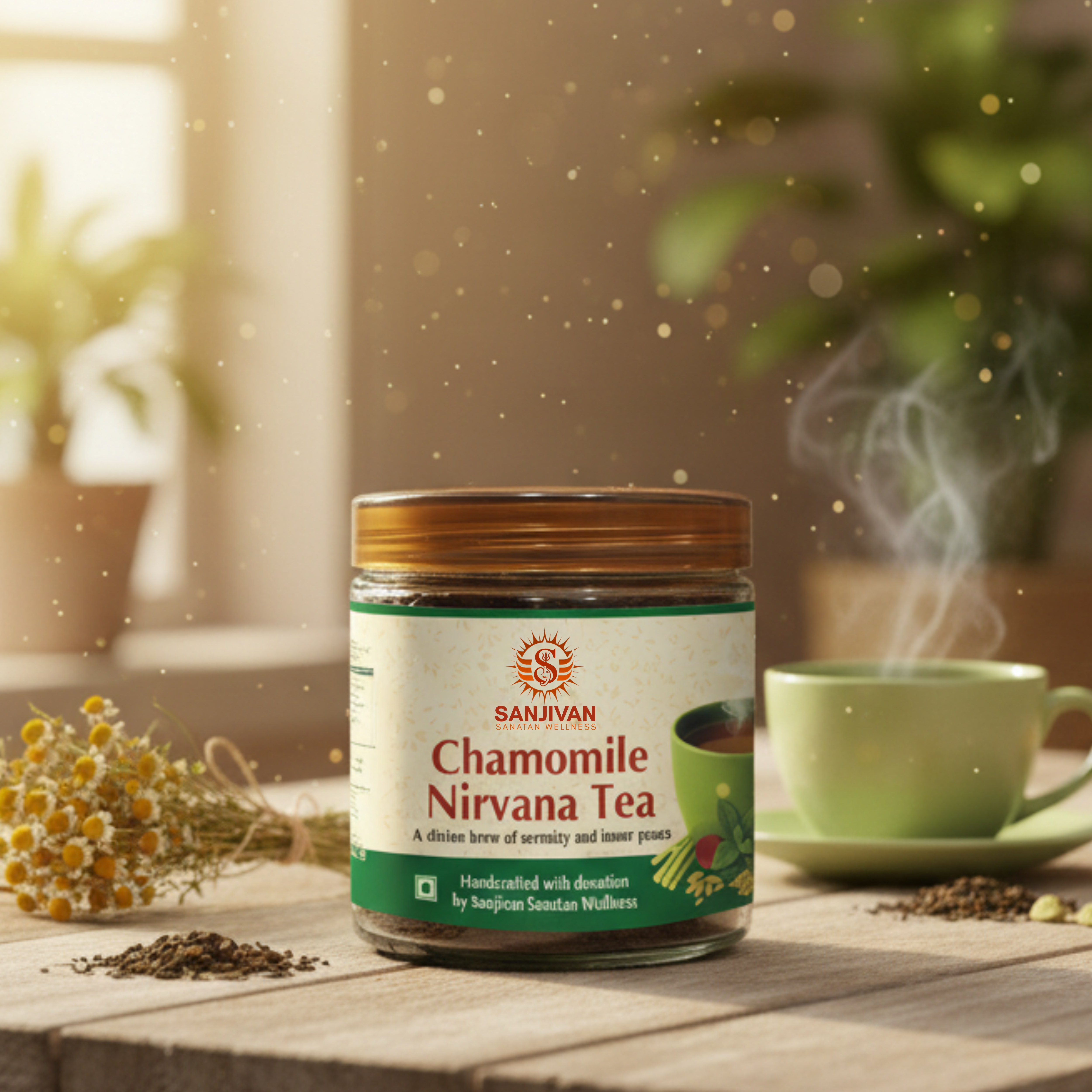 Chamomile Nirvana Tea – A Divine Brew of Serenity and Inner Peace