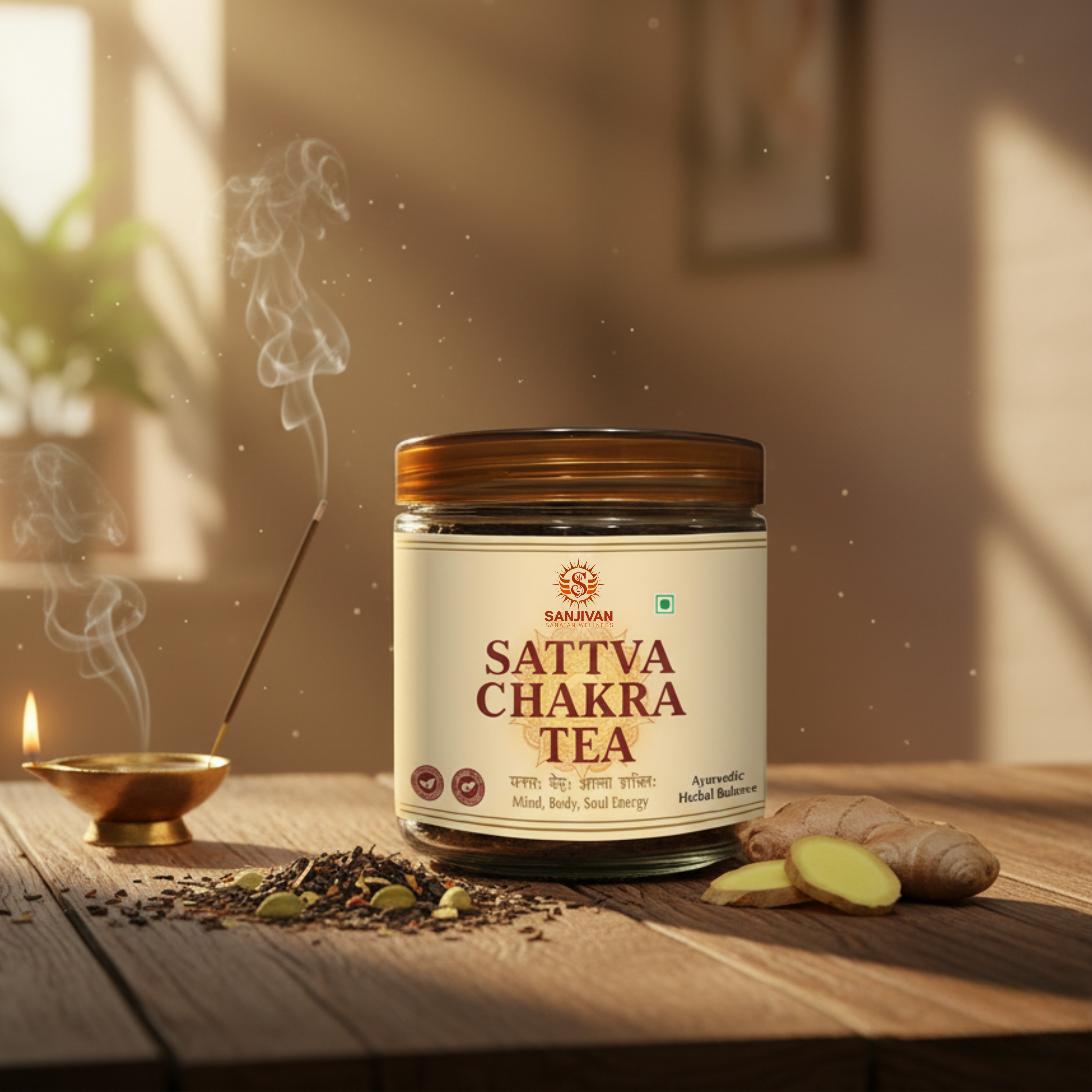 Sattva Chakra Tea – Ayurvedic Herbal Balance