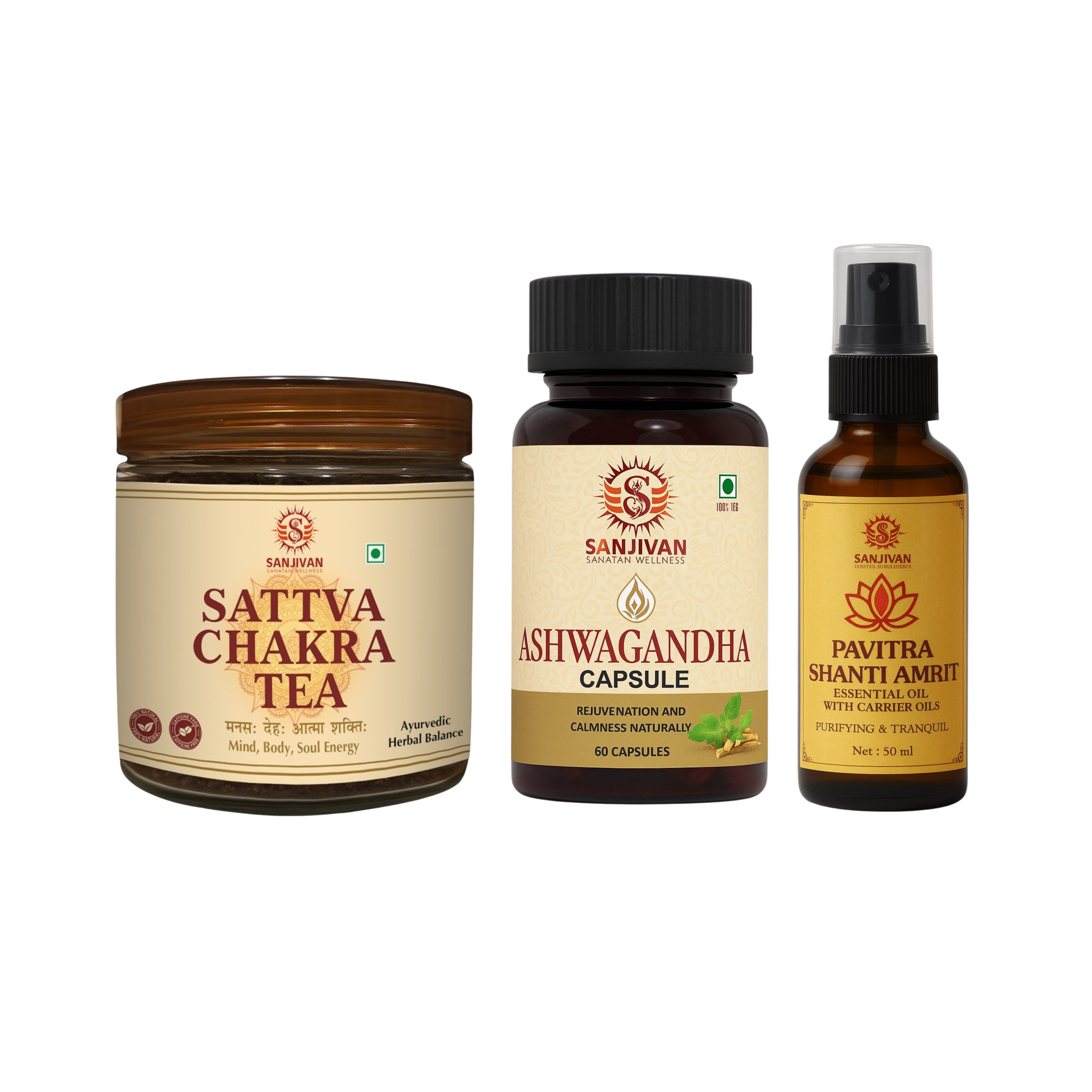 Sanjivan Sanatan Divya Shanti Wellness Combo
