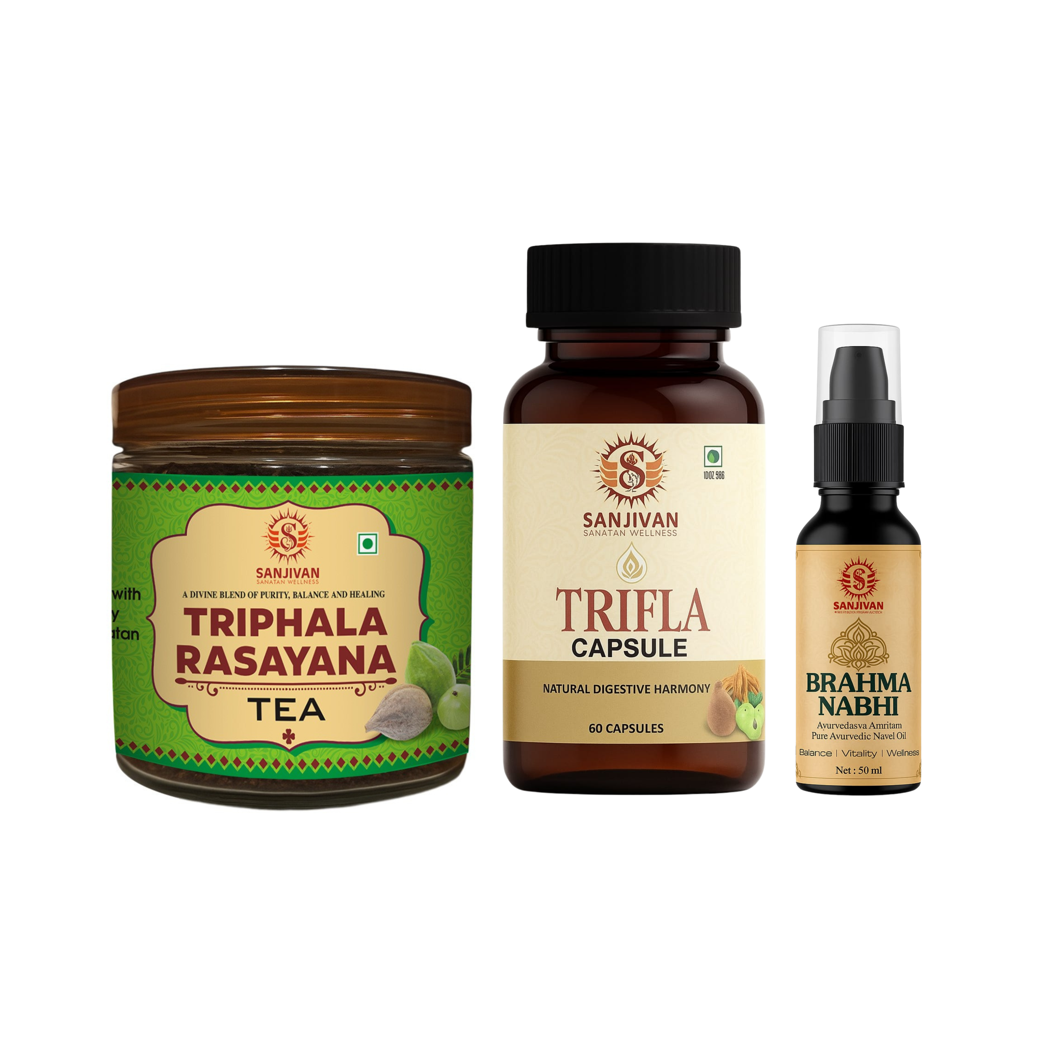 Sanjivan Sanatan Trifala Wellness Detox Combo