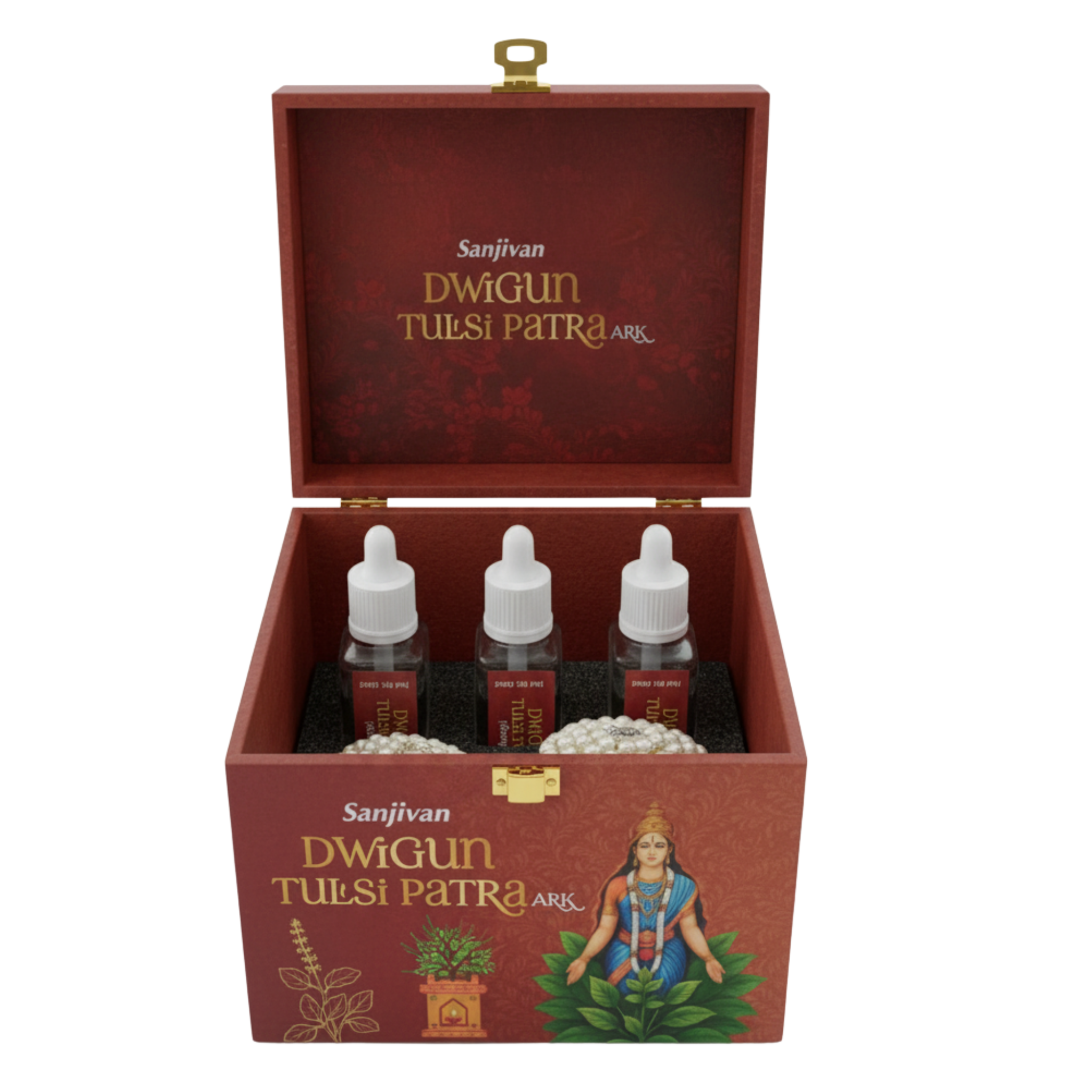 Divya Tulsi Narayan Shaligram Set – Refill Pack