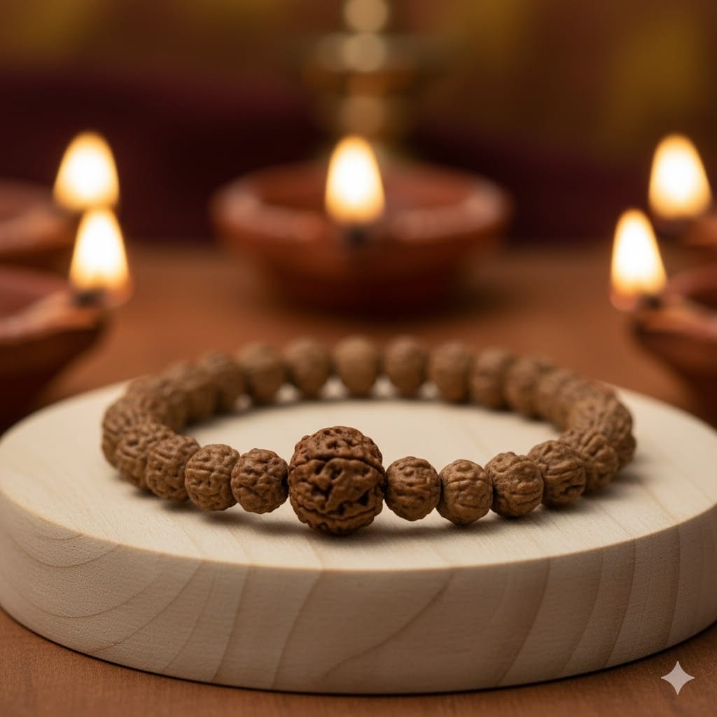 5 Mukhi Rudraksha Bracelet