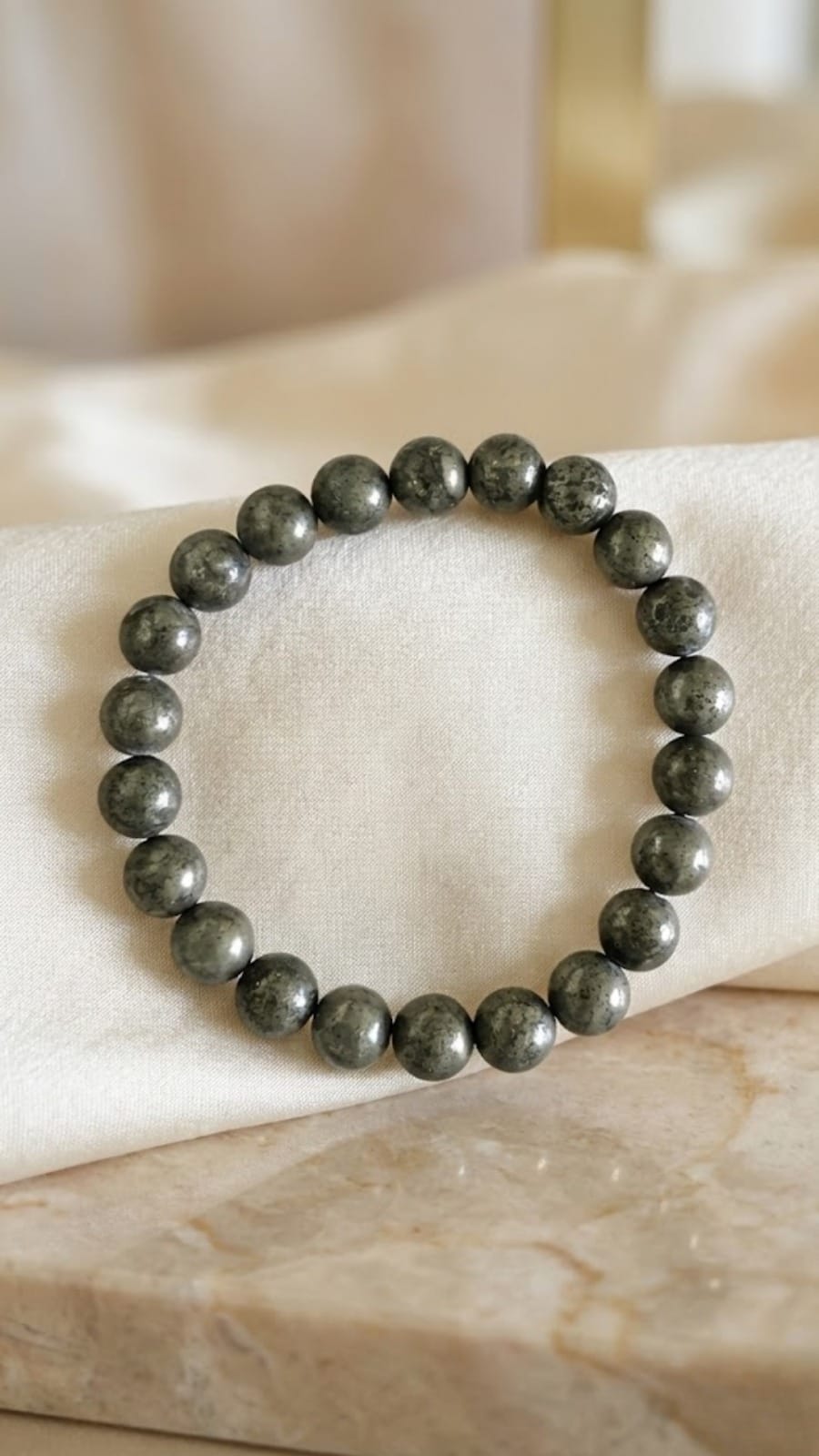 Raw Pyrite Bracelet
