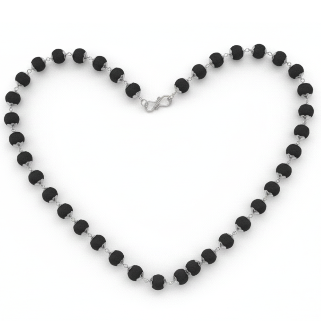 (Ebony Mala ) Karungali Malai (8mm)